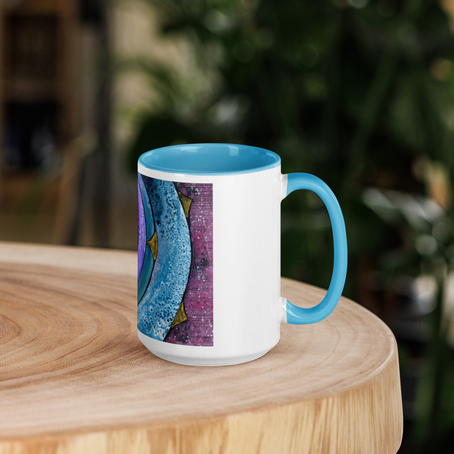 Nebulish I: Caldwell 49 Mug with Color Inside - Image 30