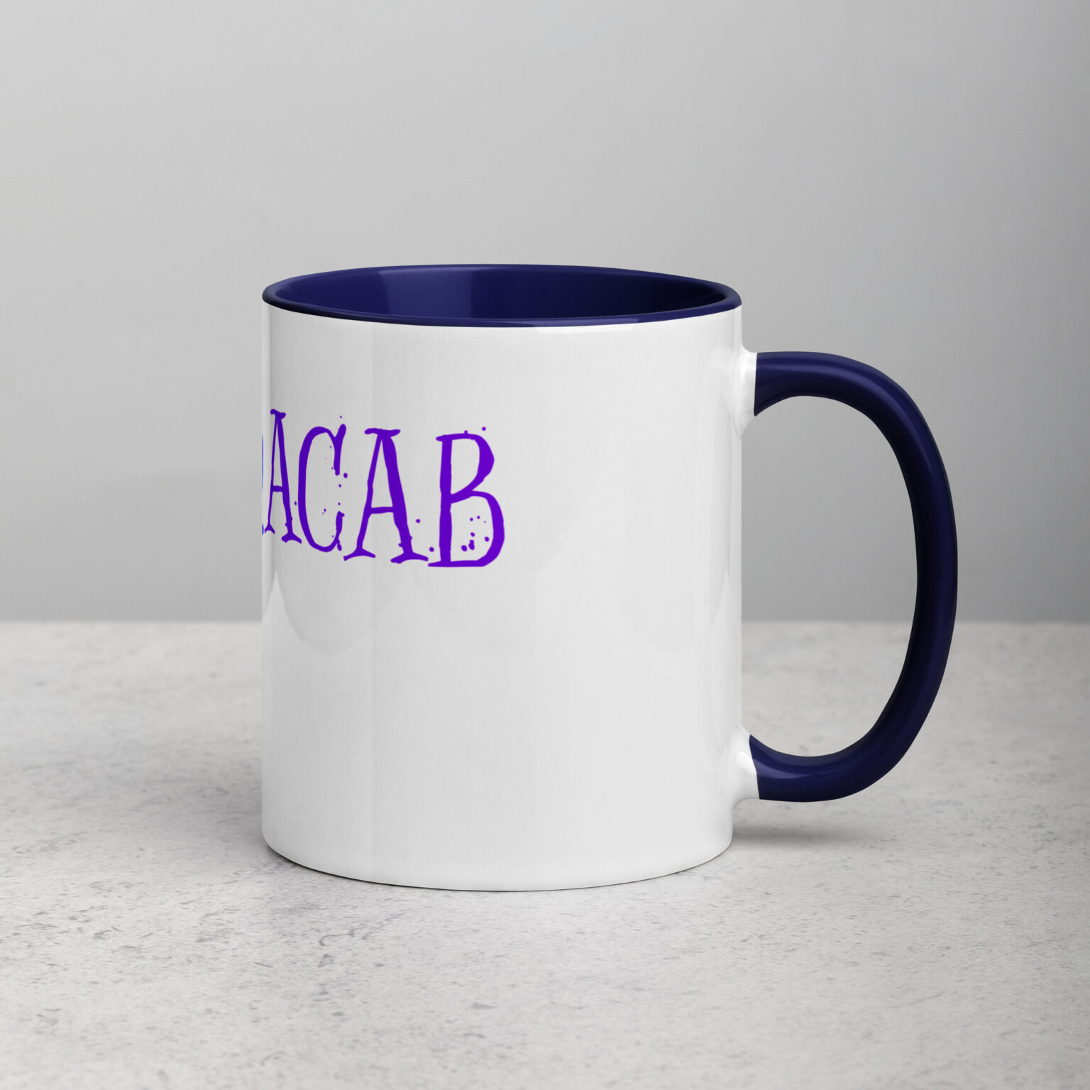 "LGBTQACAB" mug with color inside - Image 9