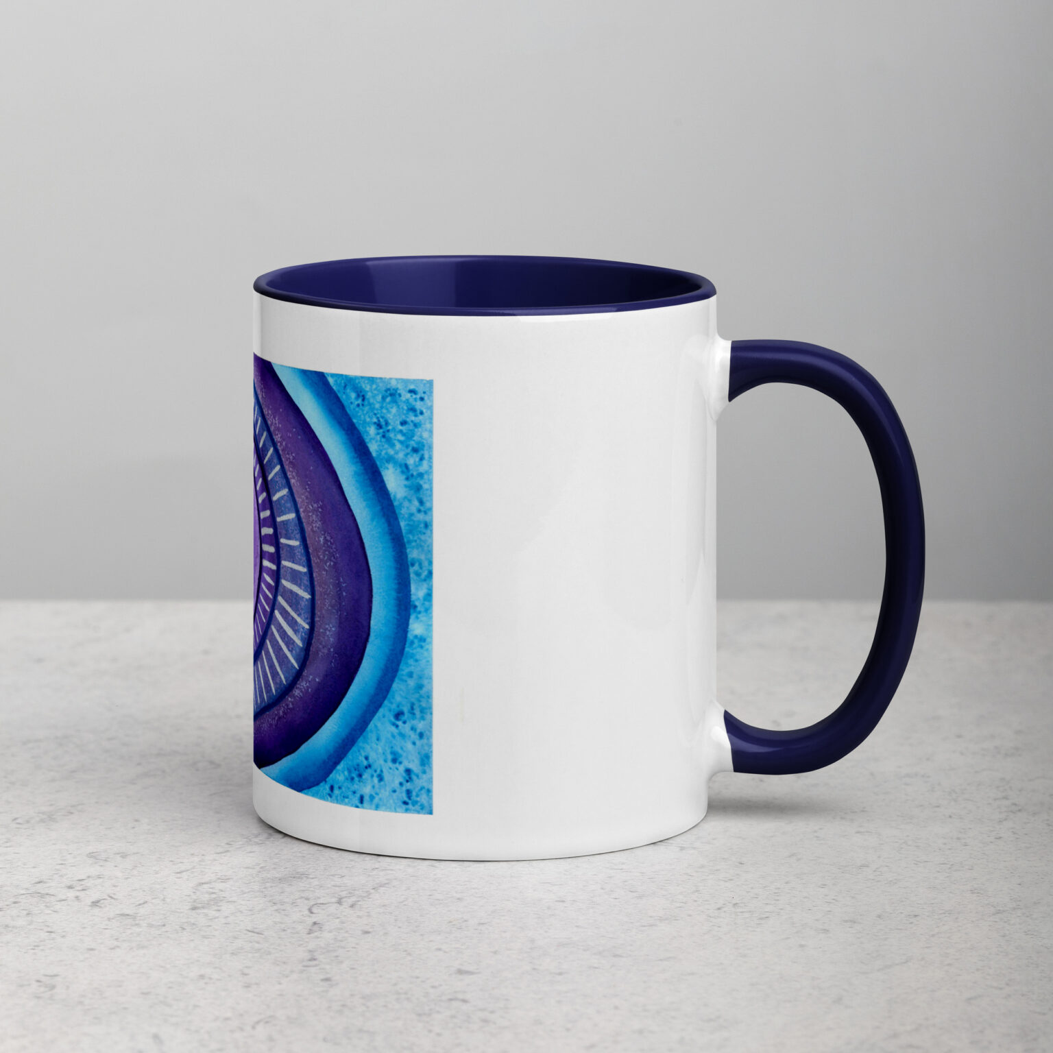 "Ceaseless Watcher" Mug with Color Inside - Image 10