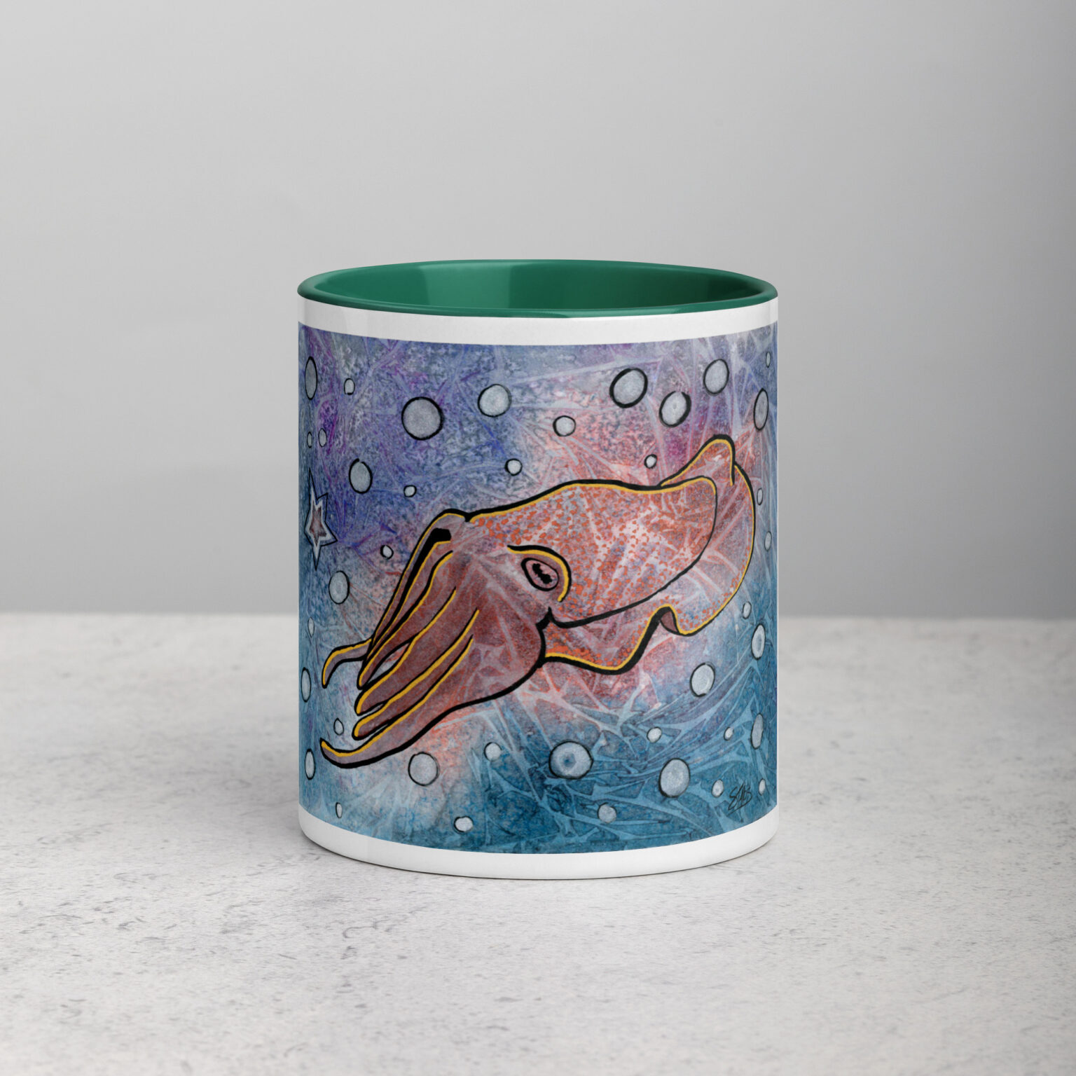 "Wanna Cuttle?" mug with color Inside - Image 16