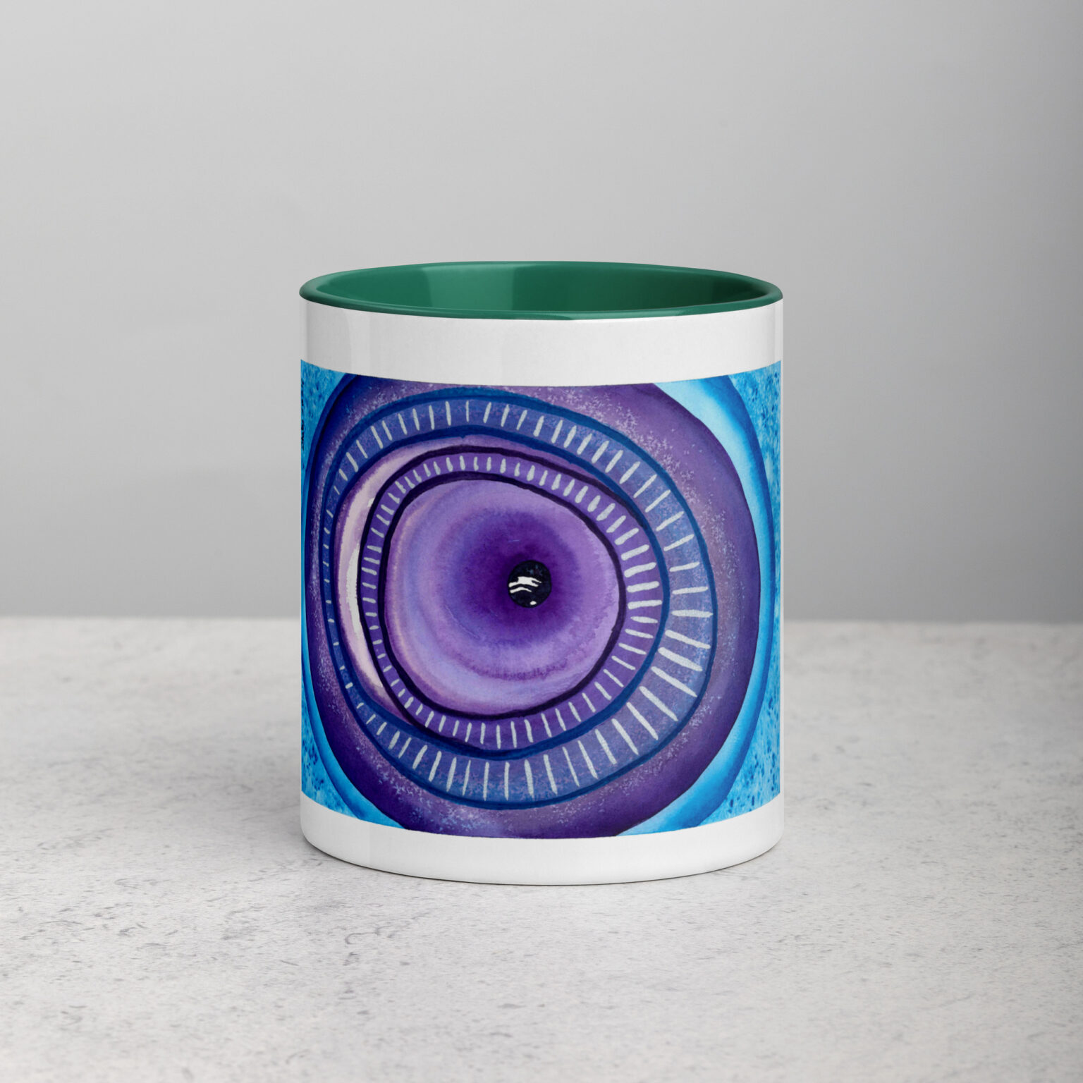 "Ceaseless Watcher" Mug with Color Inside - Image 17