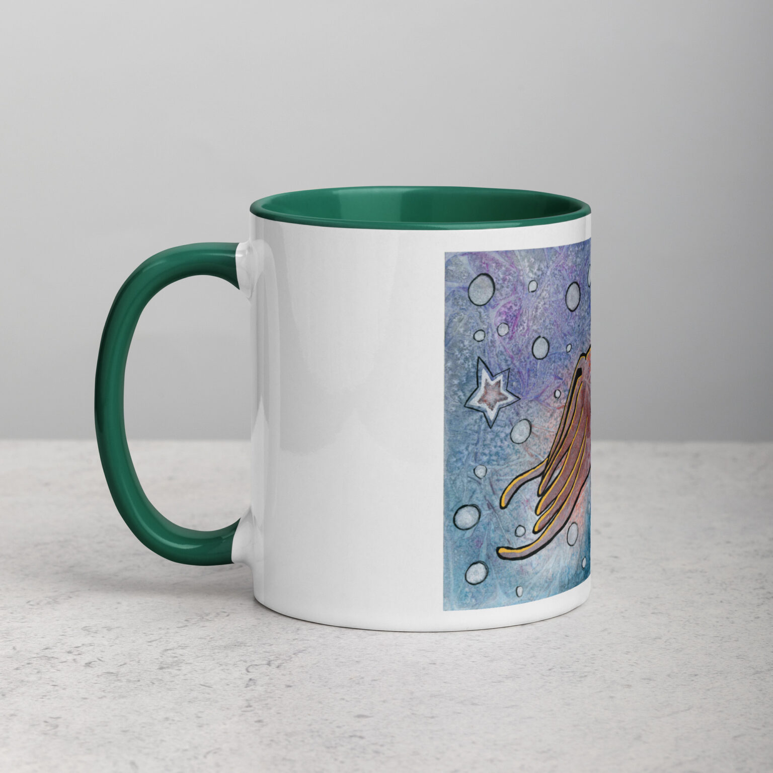 "Wanna Cuttle?" mug with color Inside - Image 17