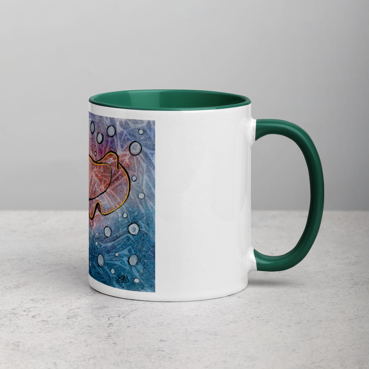 "Wanna Cuttle?" mug with color Inside - Image 18