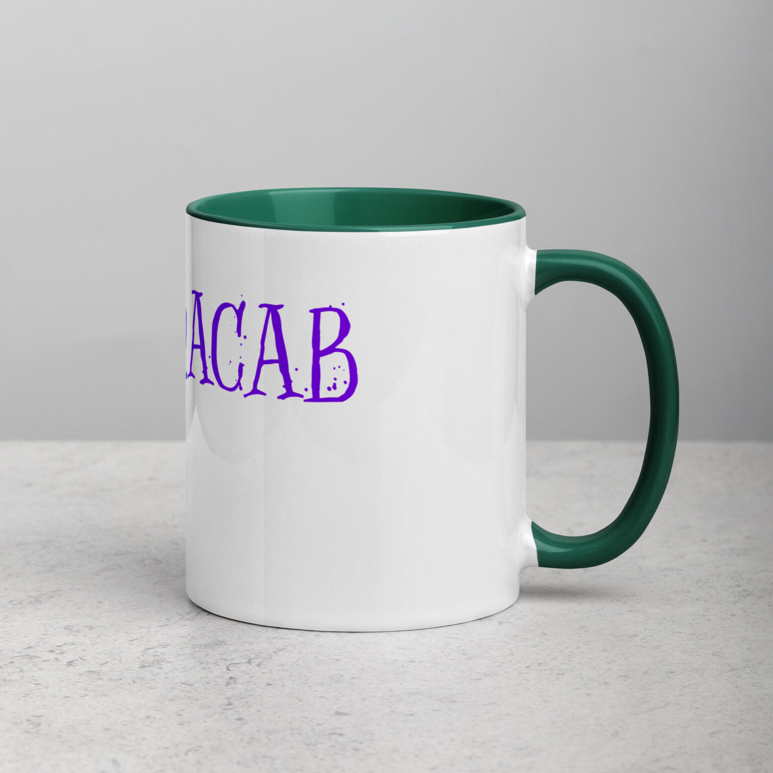 "LGBTQACAB" mug with color inside - Image 18