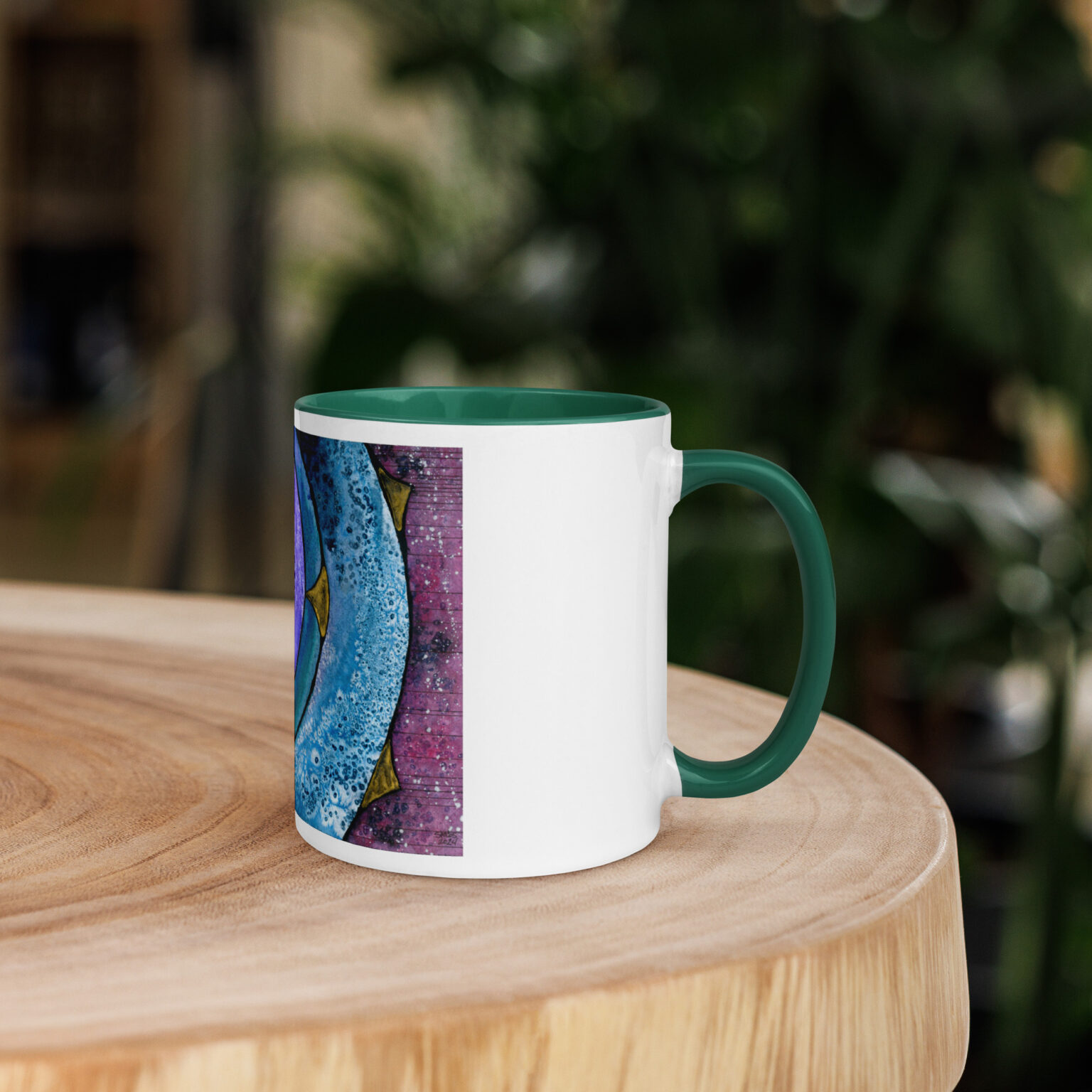 Nebulish I: Caldwell 49 Mug with Color Inside - Image 18