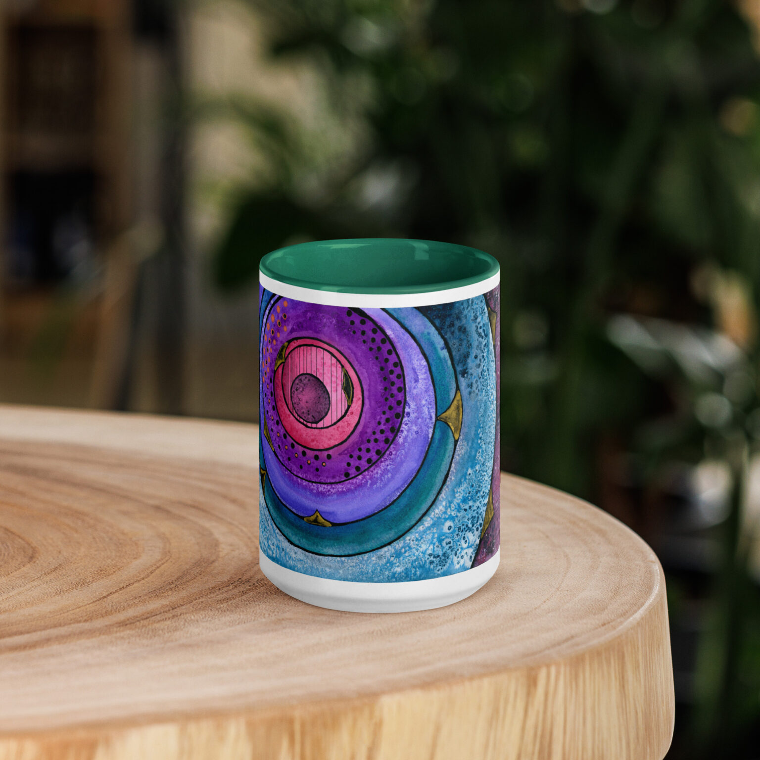 Nebulish I: Caldwell 49 Mug with Color Inside - Image 19