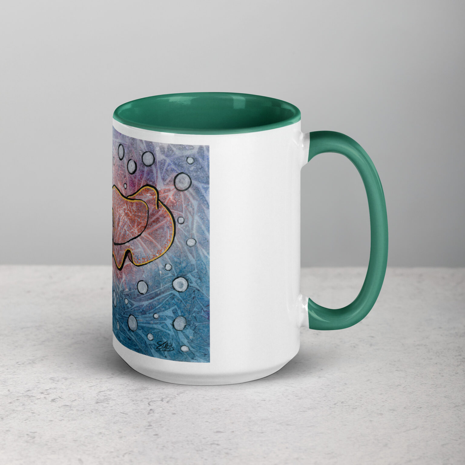 "Wanna Cuttle?" mug with color Inside - Image 21