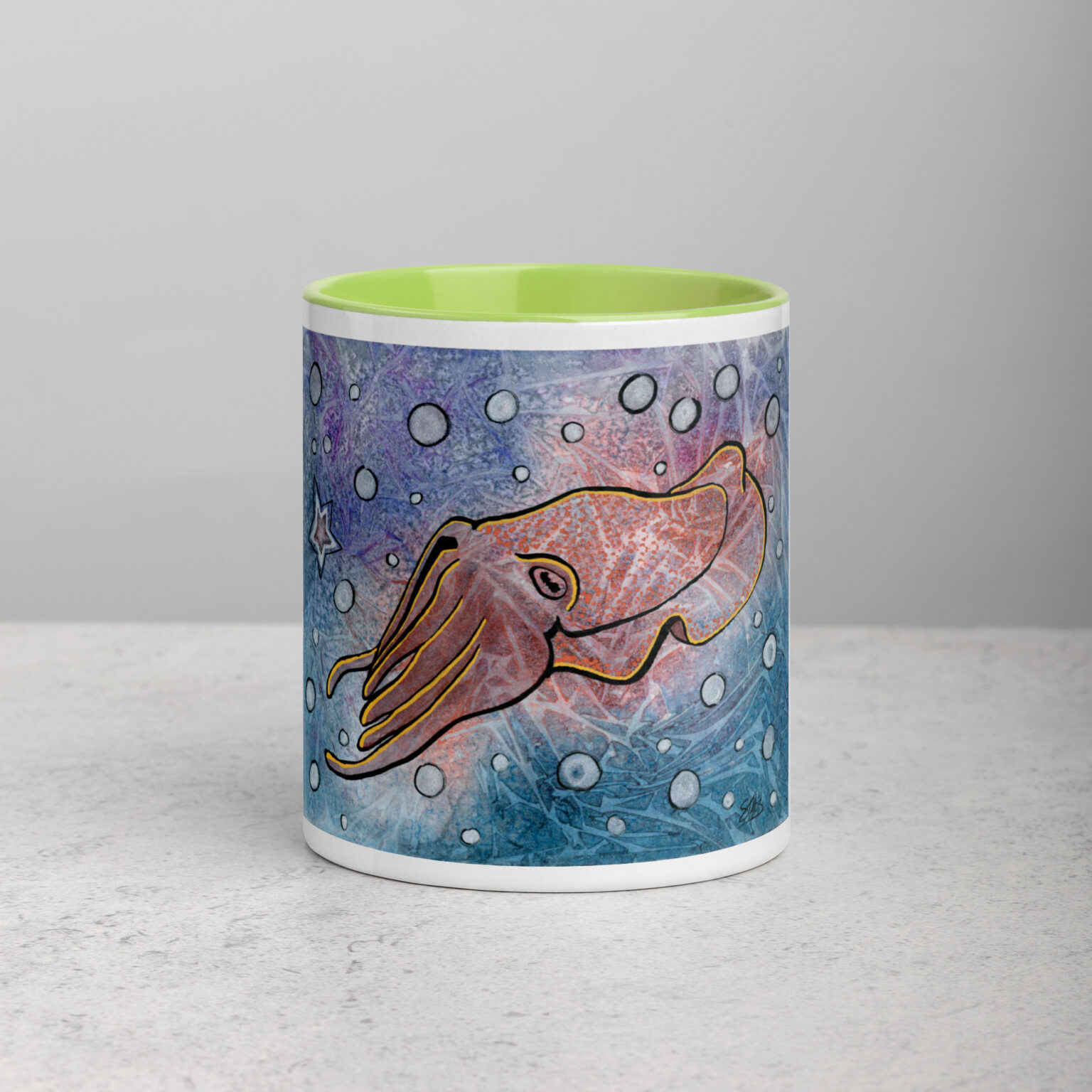 "Wanna Cuttle?" mug with color Inside - Image 37