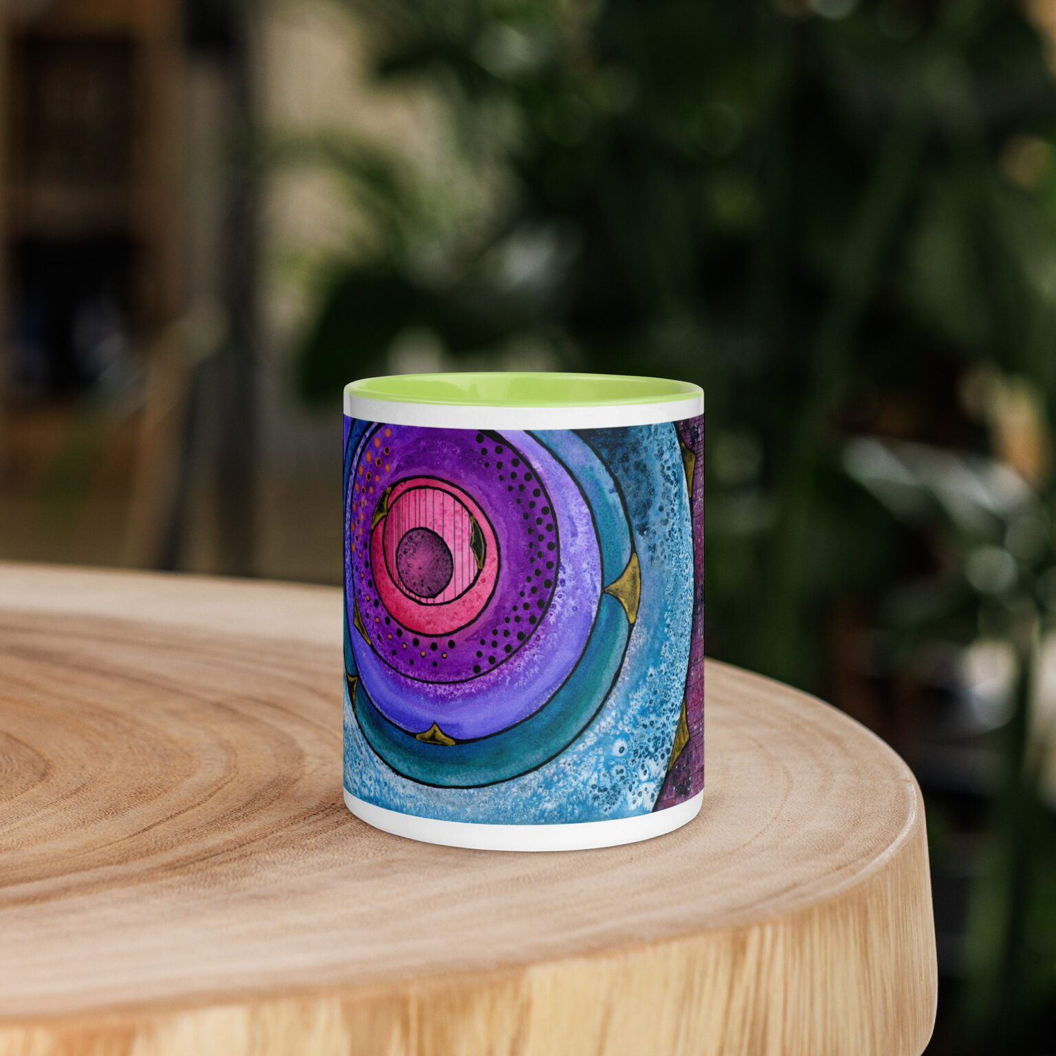 Nebulish I: Caldwell 49 Mug with Color Inside - Image 37
