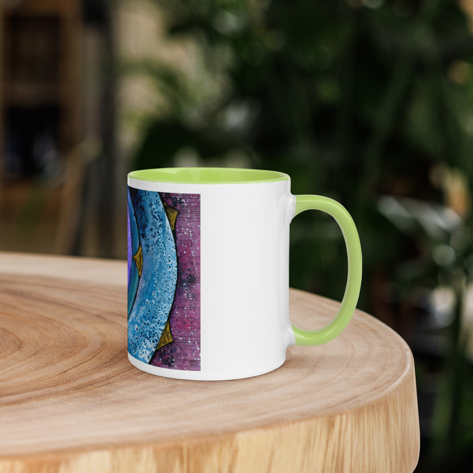 Nebulish I: Caldwell 49 Mug with Color Inside - Image 39