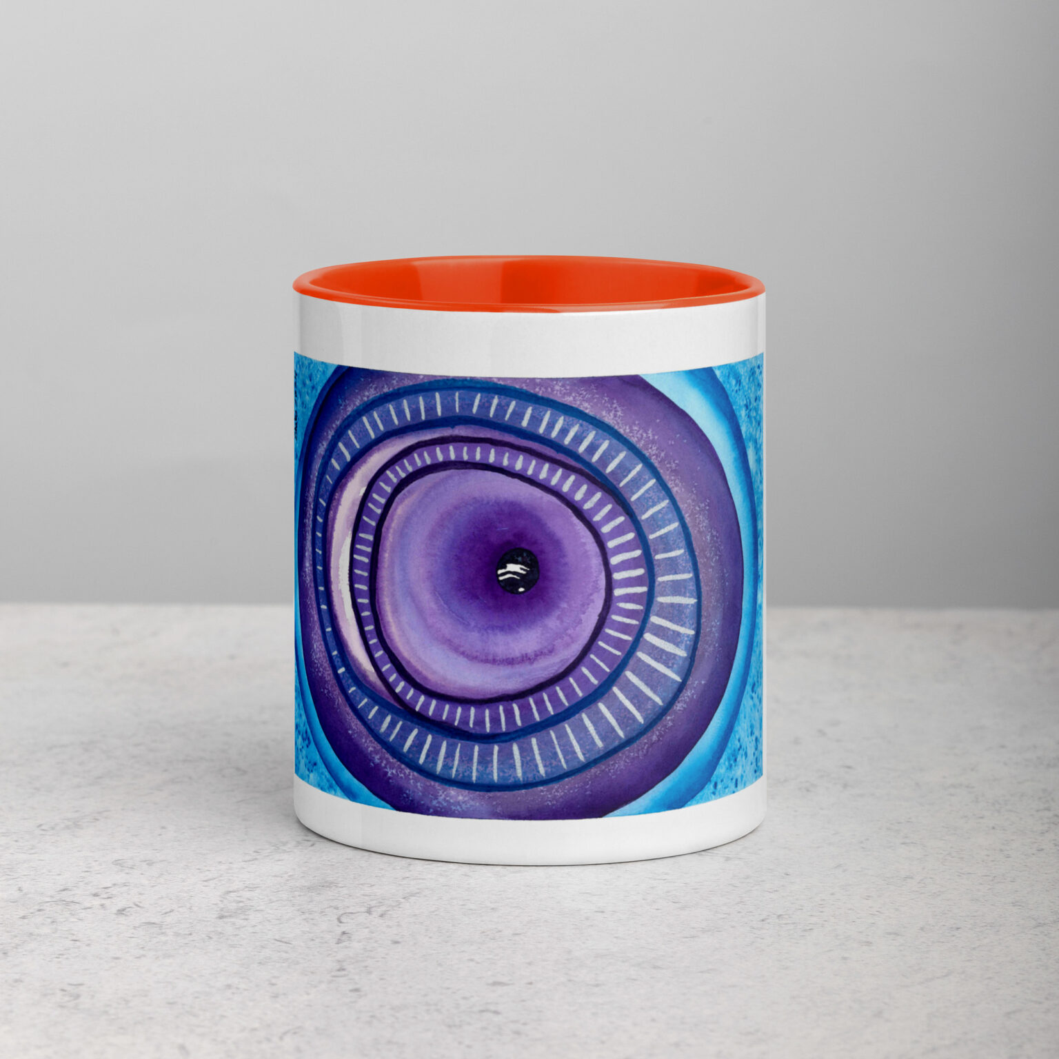 "Ceaseless Watcher" Mug with Color Inside - Image 23