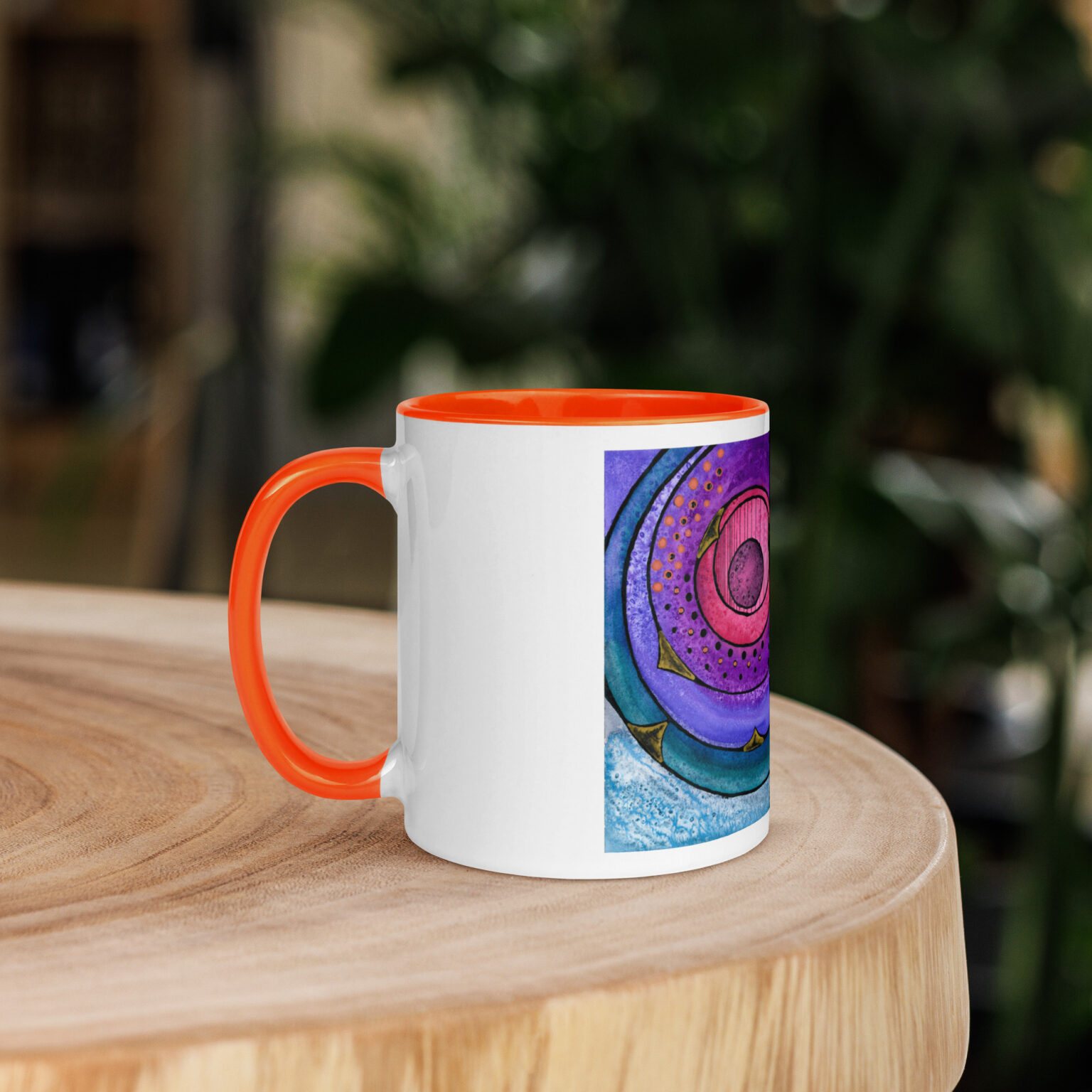 Nebulish I: Caldwell 49 Mug with Color Inside - Image 23