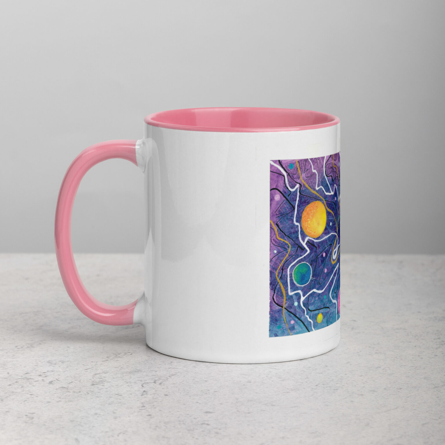 "Trade Routes" mug with color inside - Image 32