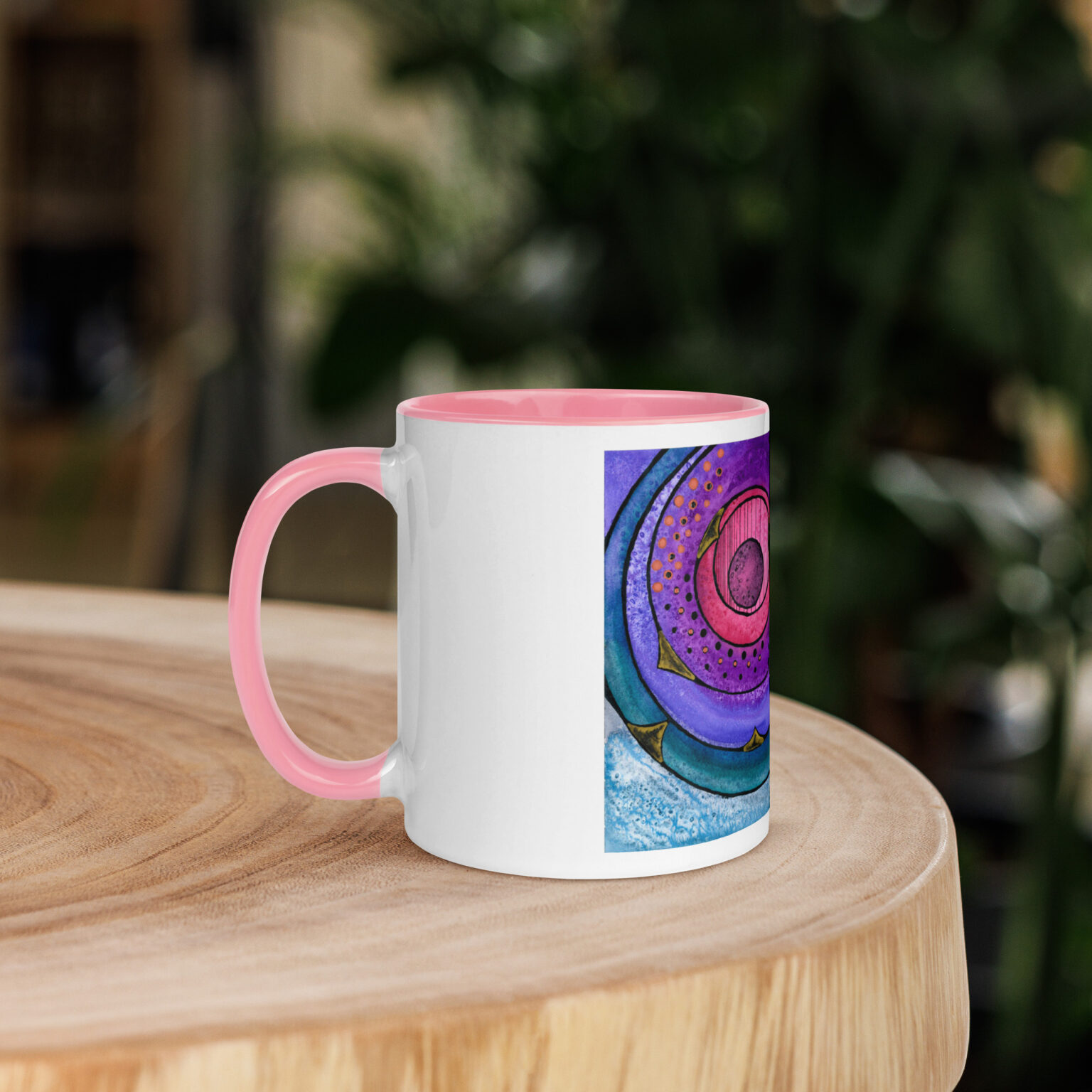 Nebulish I: Caldwell 49 Mug with Color Inside - Image 32