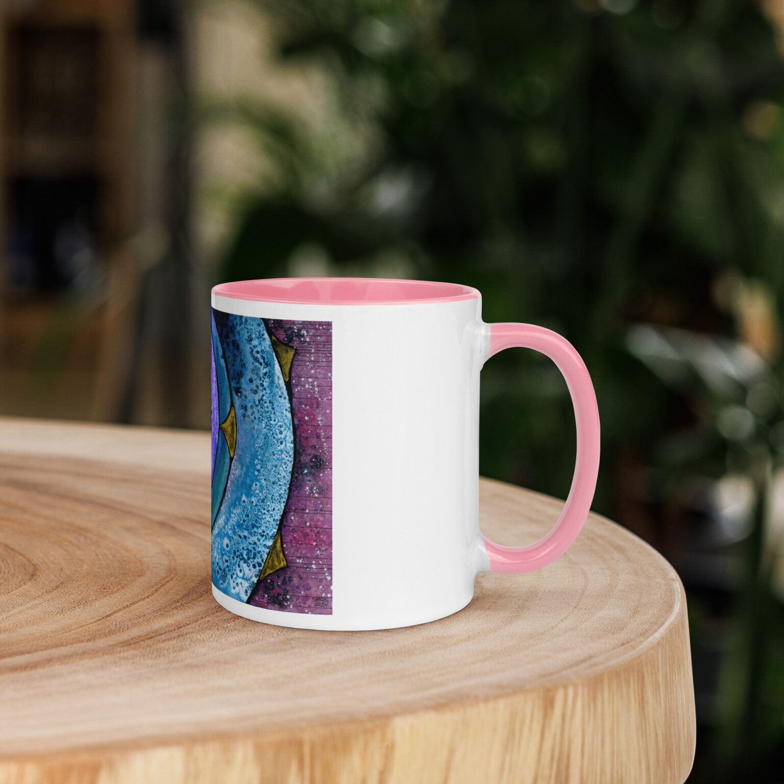 Nebulish I: Caldwell 49 Mug with Color Inside - Image 33