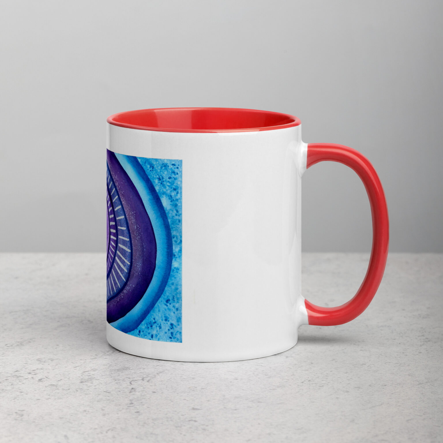 "Ceaseless Watcher" Mug with Color Inside - Image 13