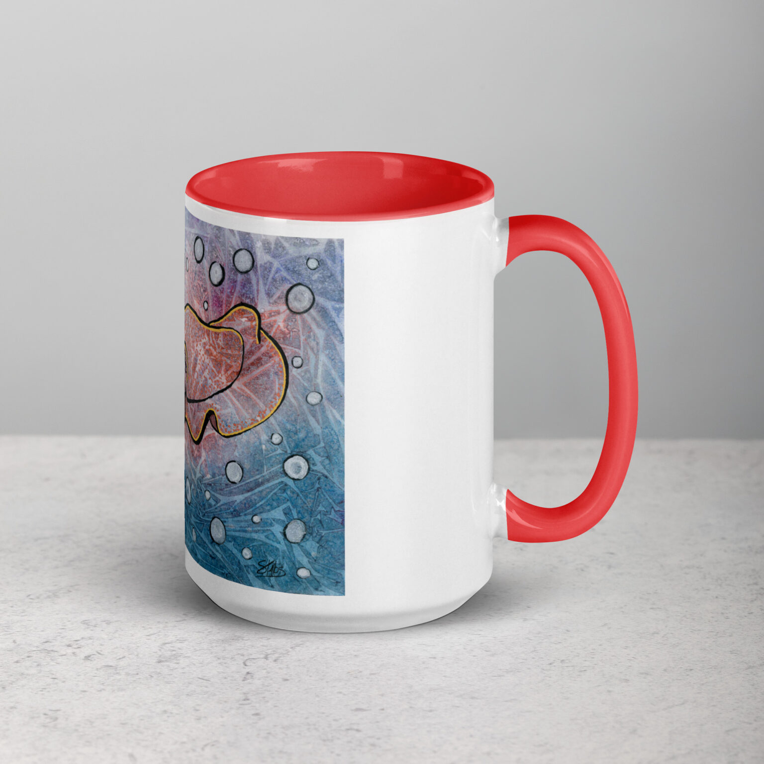 "Wanna Cuttle?" mug with color Inside - Image 15
