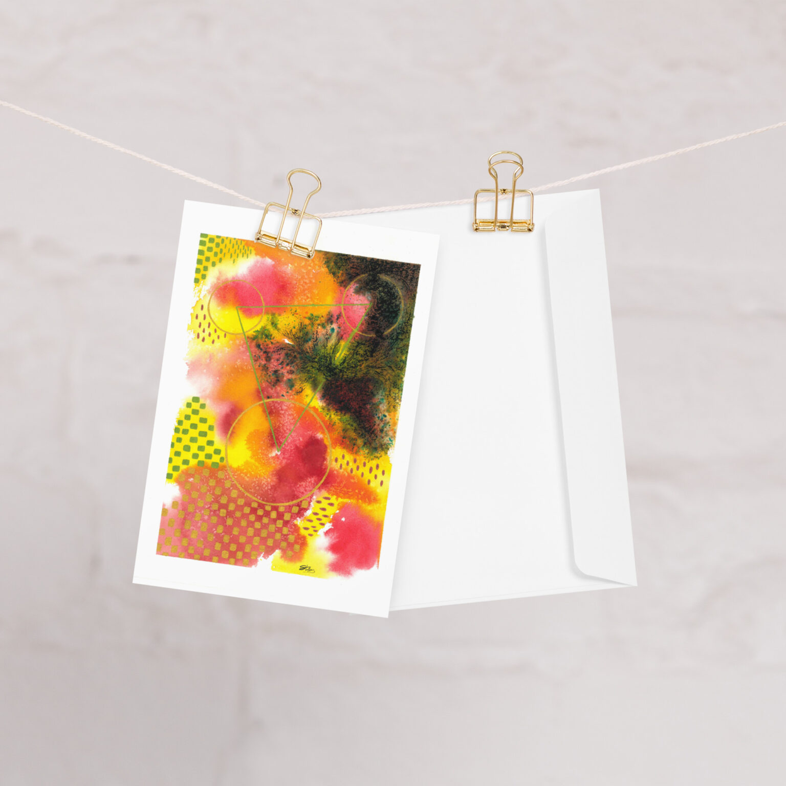 "Containment Breach" Greeting card - Image 2
