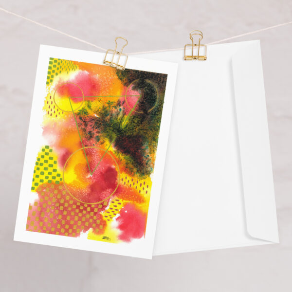 "Containment Breach" Greeting card