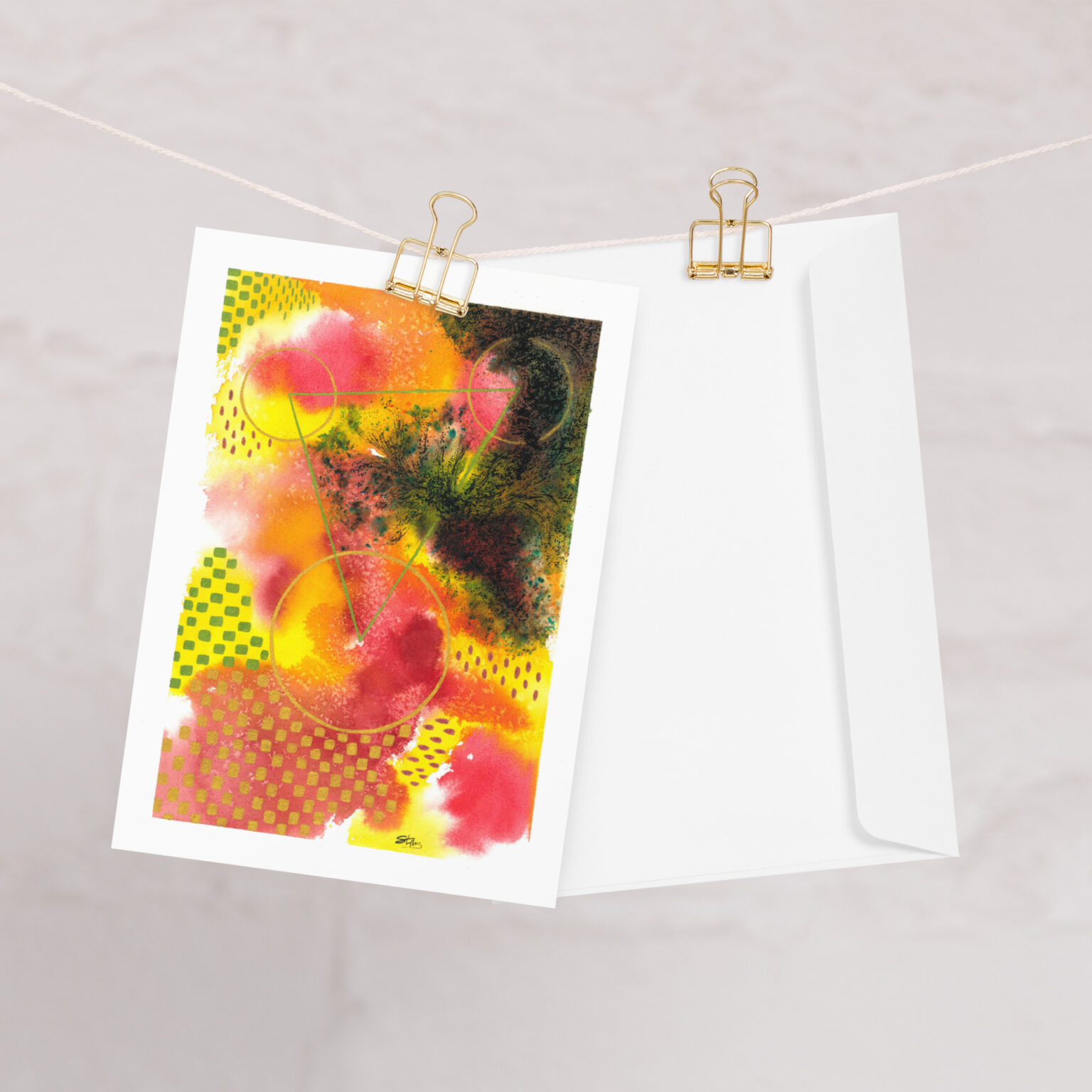 "Containment Breach" Greeting card - Image 3