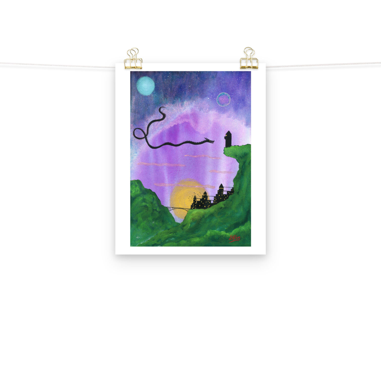 "Wyrm" Photo paper poster - Image 6
