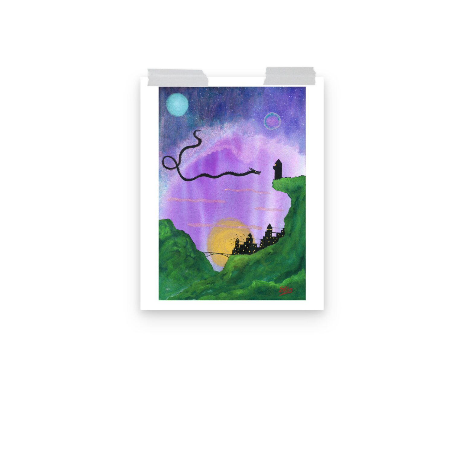 "Wyrm" Photo paper poster - Image 7
