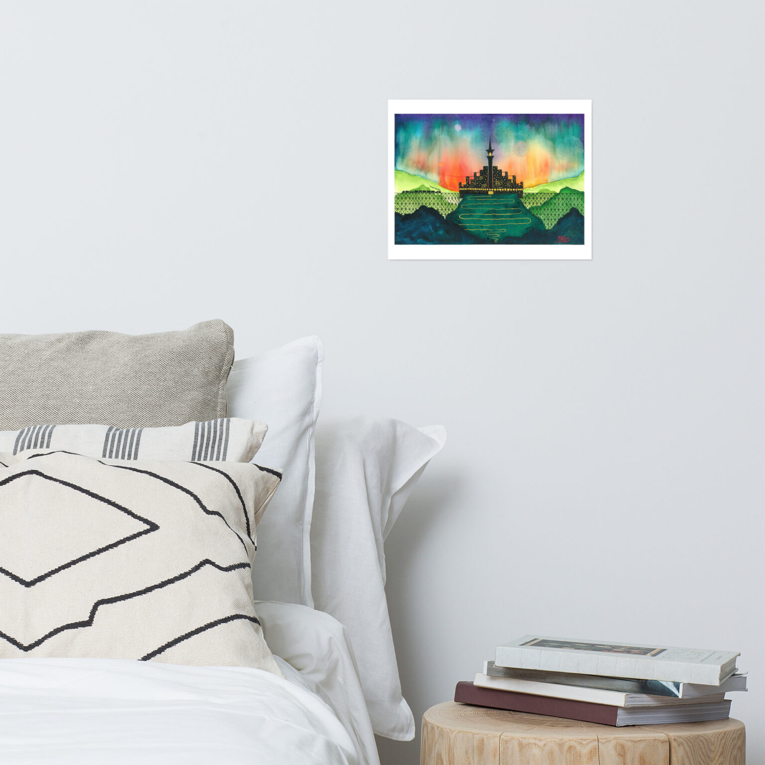 "Castle Peak Express" Photo paper poster - Image 3