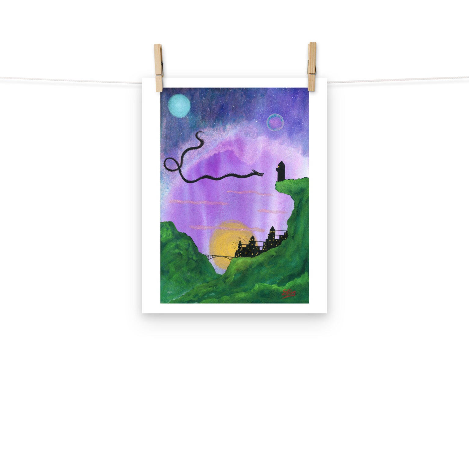 "Wyrm" Photo paper poster - Image 5