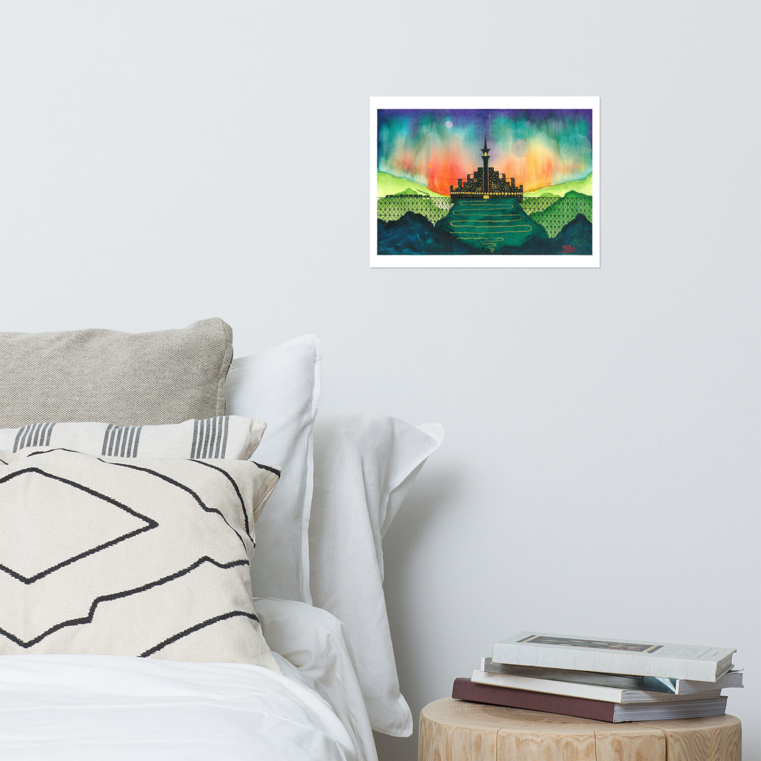 "Castle Peak Express" Photo paper poster - Image 4