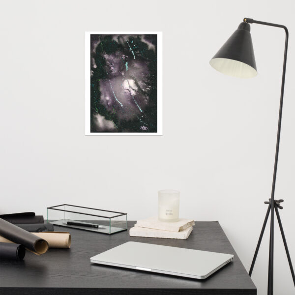 "Lost Among Stars" Photo paper poster