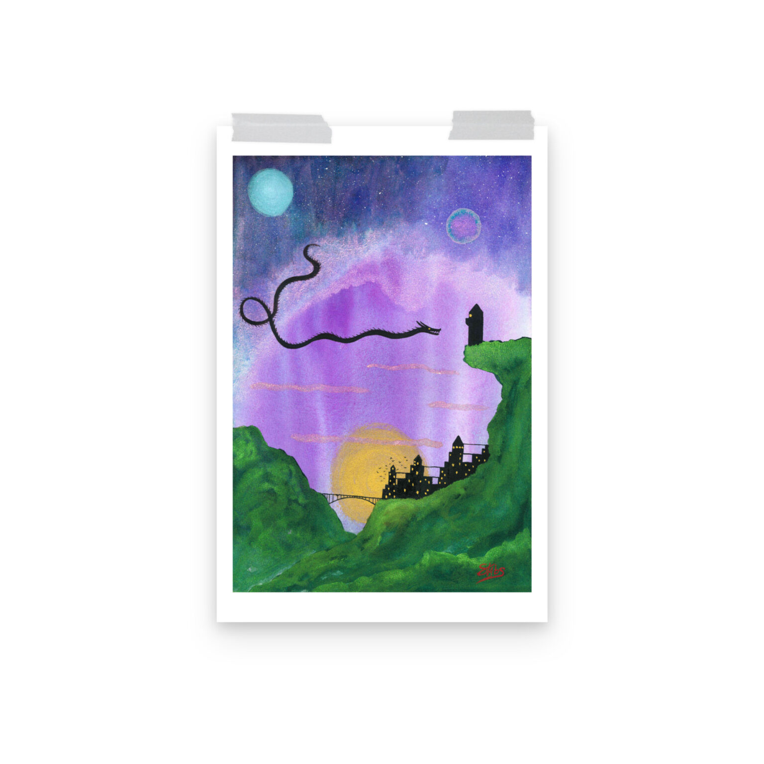 "Wyrm" Photo paper poster - Image 12