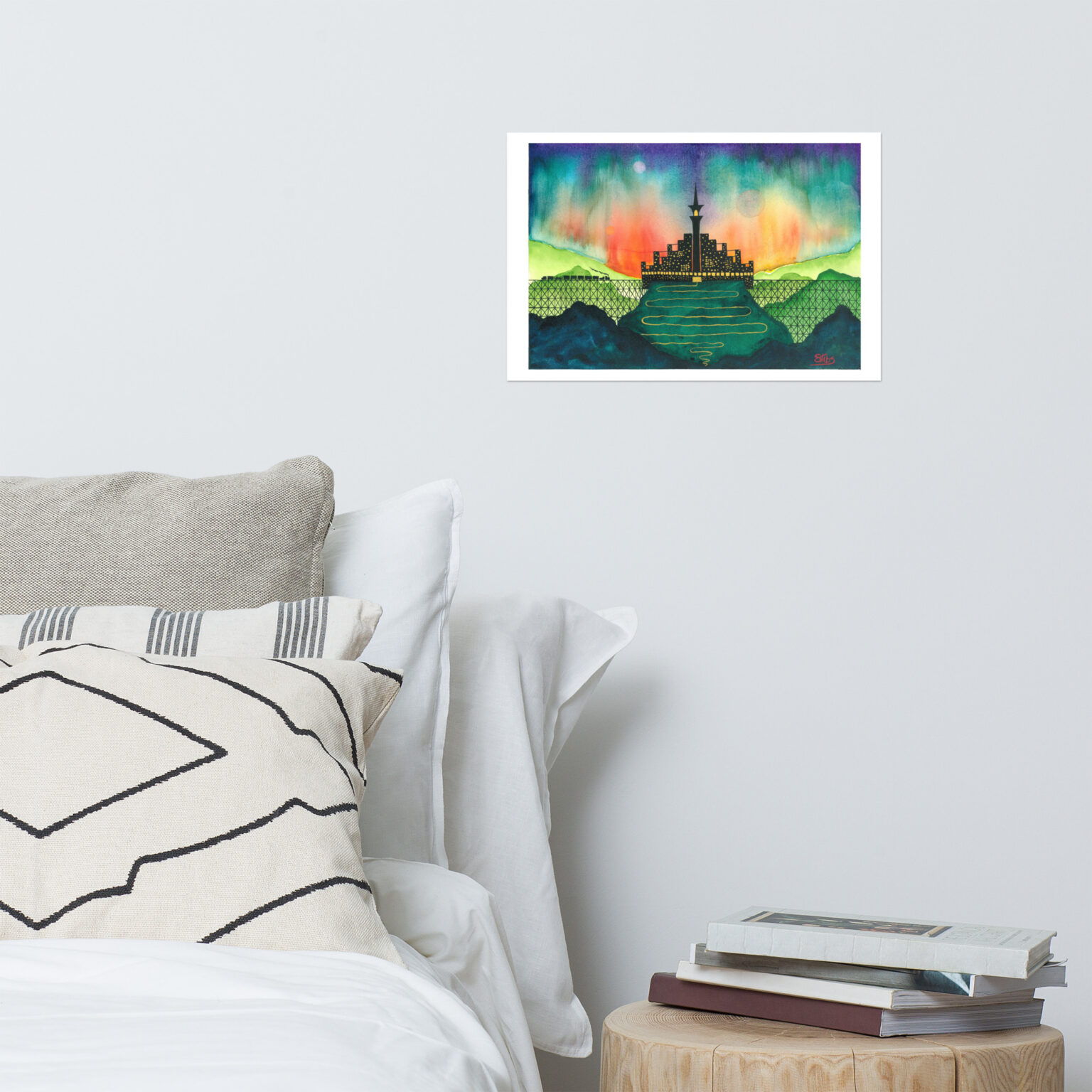 "Castle Peak Express" Photo paper poster - Image 5