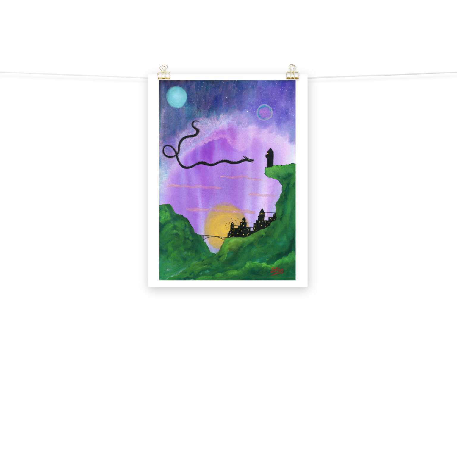 "Wyrm" Photo paper poster - Image 17