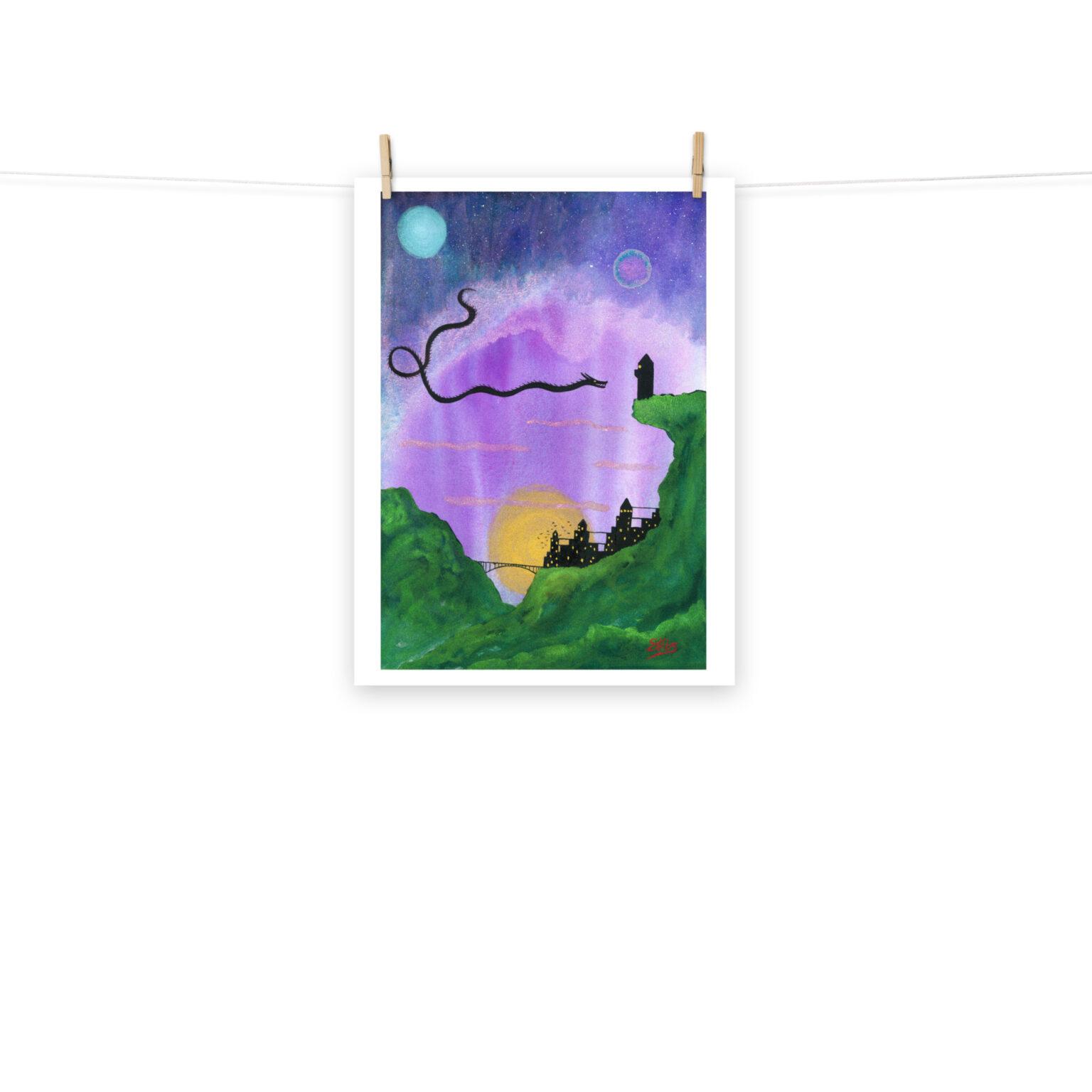 "Wyrm" Photo paper poster - Image 16