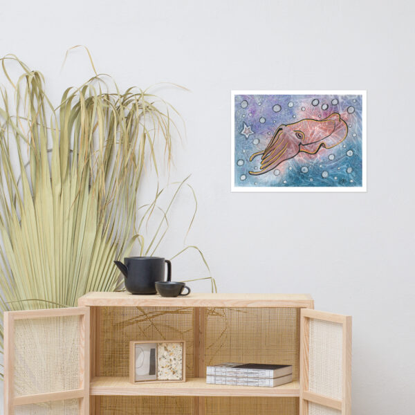 "Wanna Cuttle?"Photo paper poster