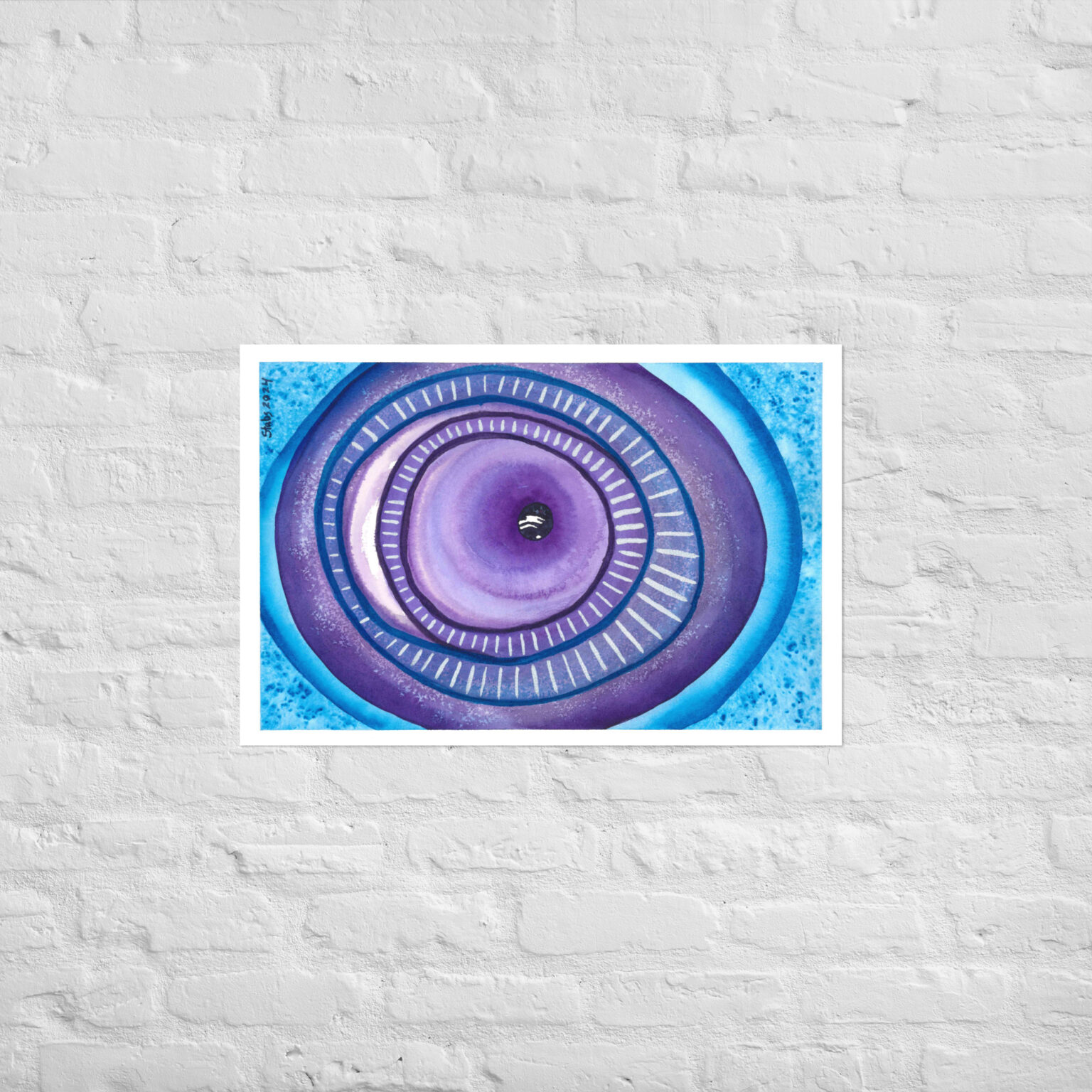 "Ceaseless Watcher" Photo paper poster