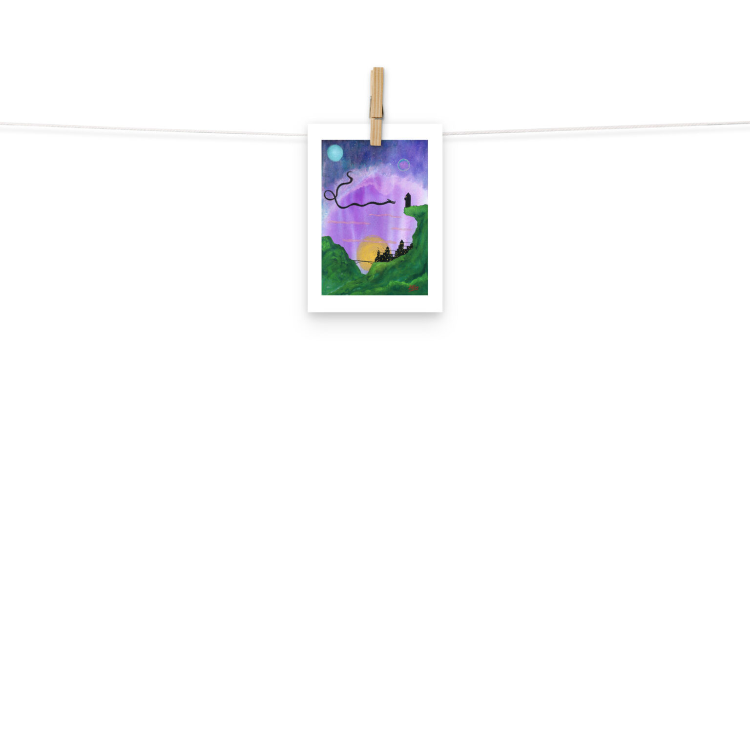 "Wyrm" Photo paper poster - Image 2