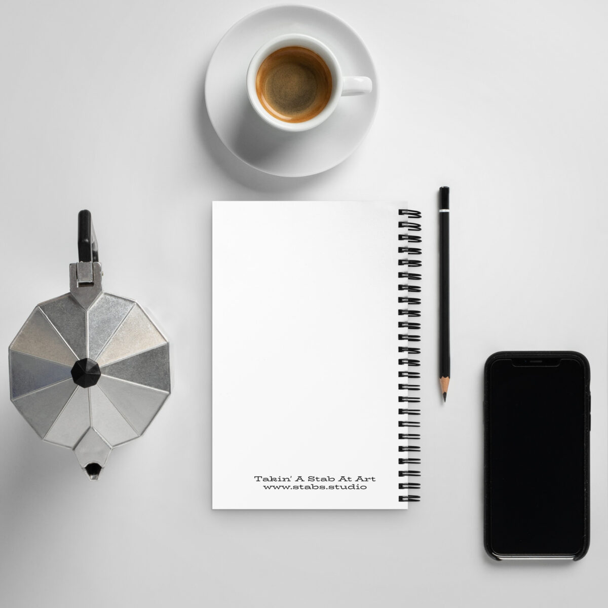 "Forward View" Spiral notebook - Image 3