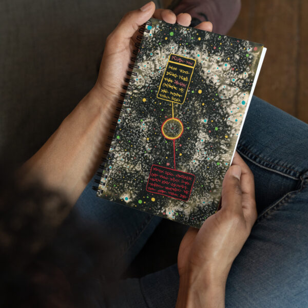 "Anomaly Detected" Spiral notebook