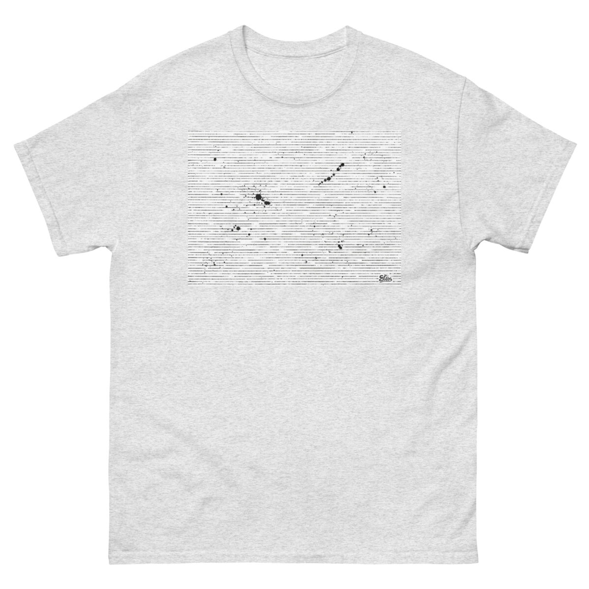 "Static" Unisex classic tee - Image 6
