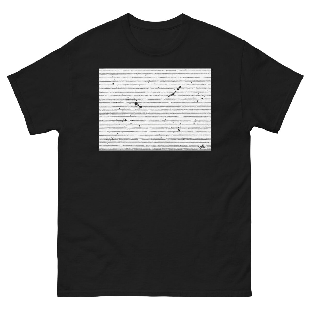 "Static" Unisex classic tee - Image 2