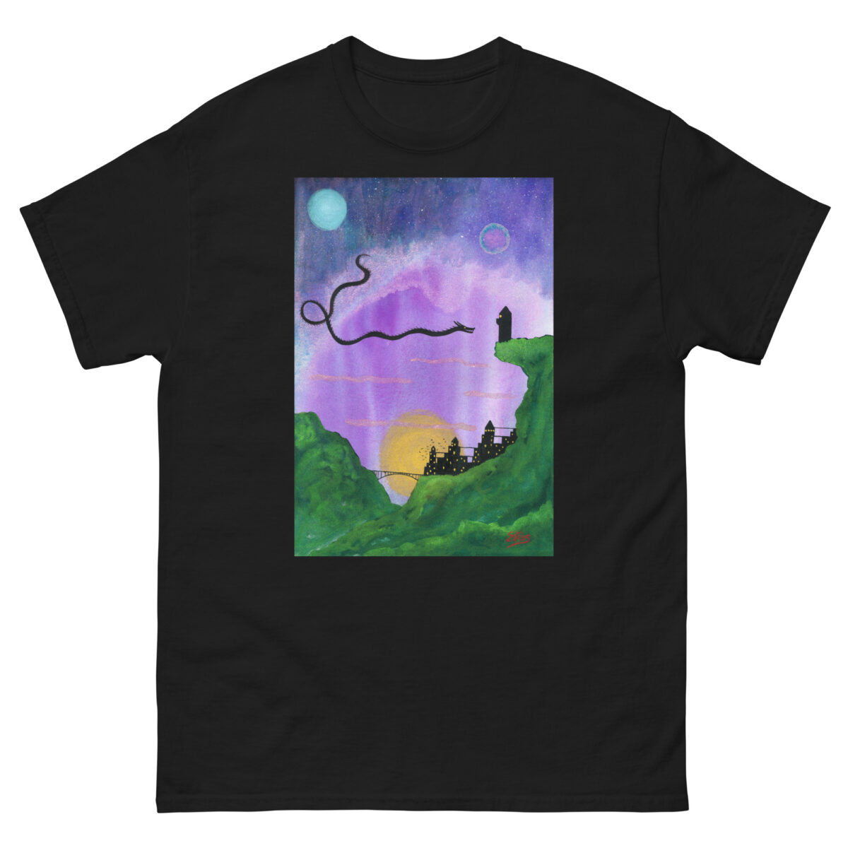 "Wyrm" Unisex classic tee - Image 2