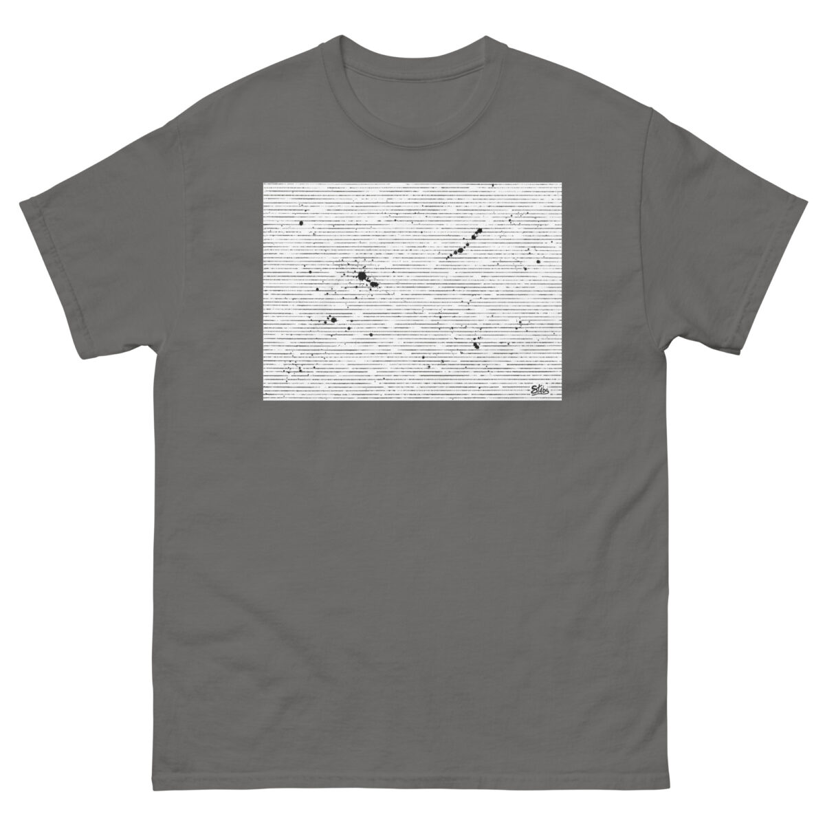 "Static" Unisex classic tee - Image 4