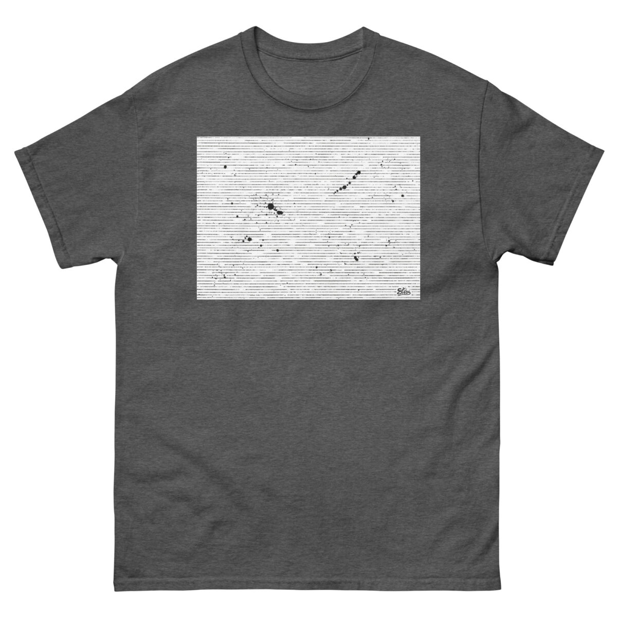 "Static" Unisex classic tee - Image 3