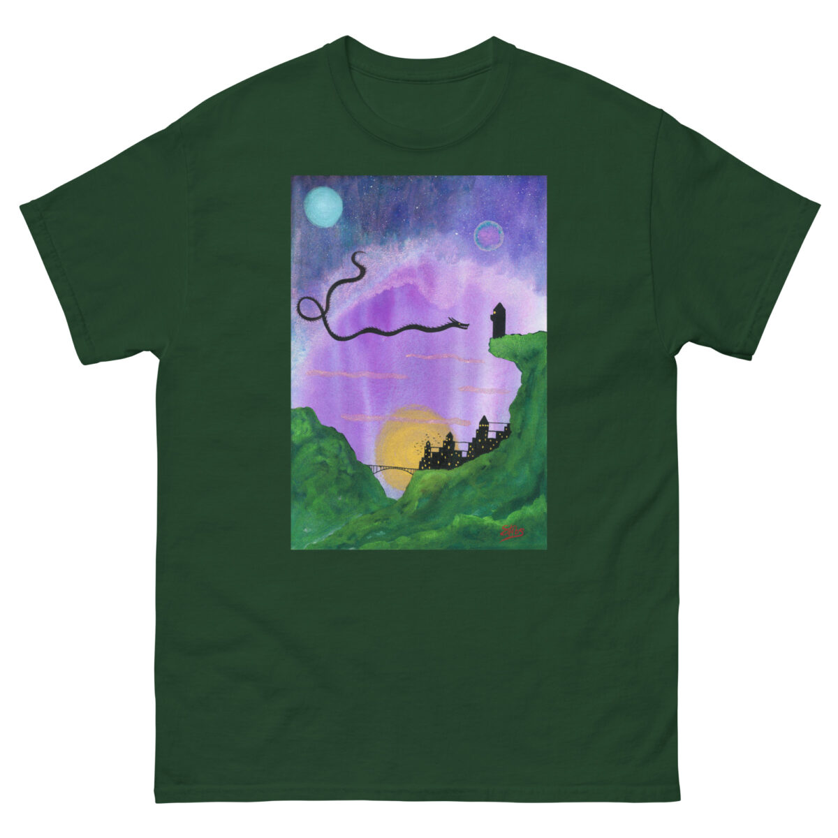 "Wyrm" Unisex classic tee - Image 4