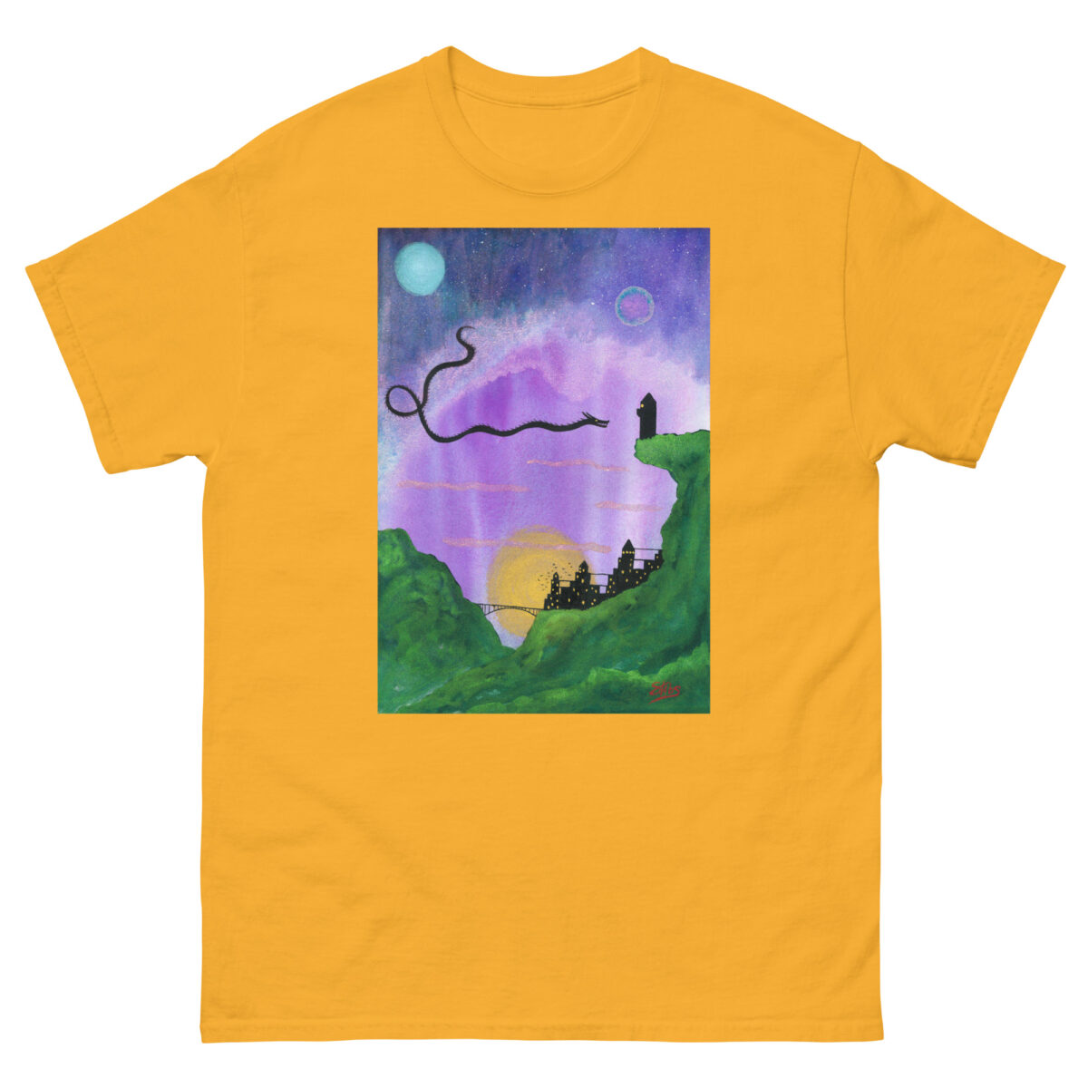 "Wyrm" Unisex classic tee - Image 9