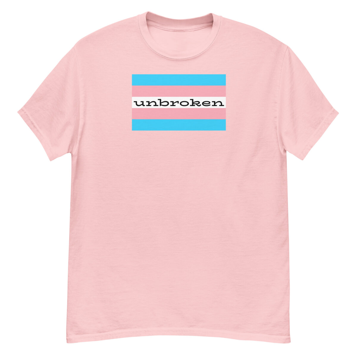 “unbroken”  Unisex classic tee - Image 3