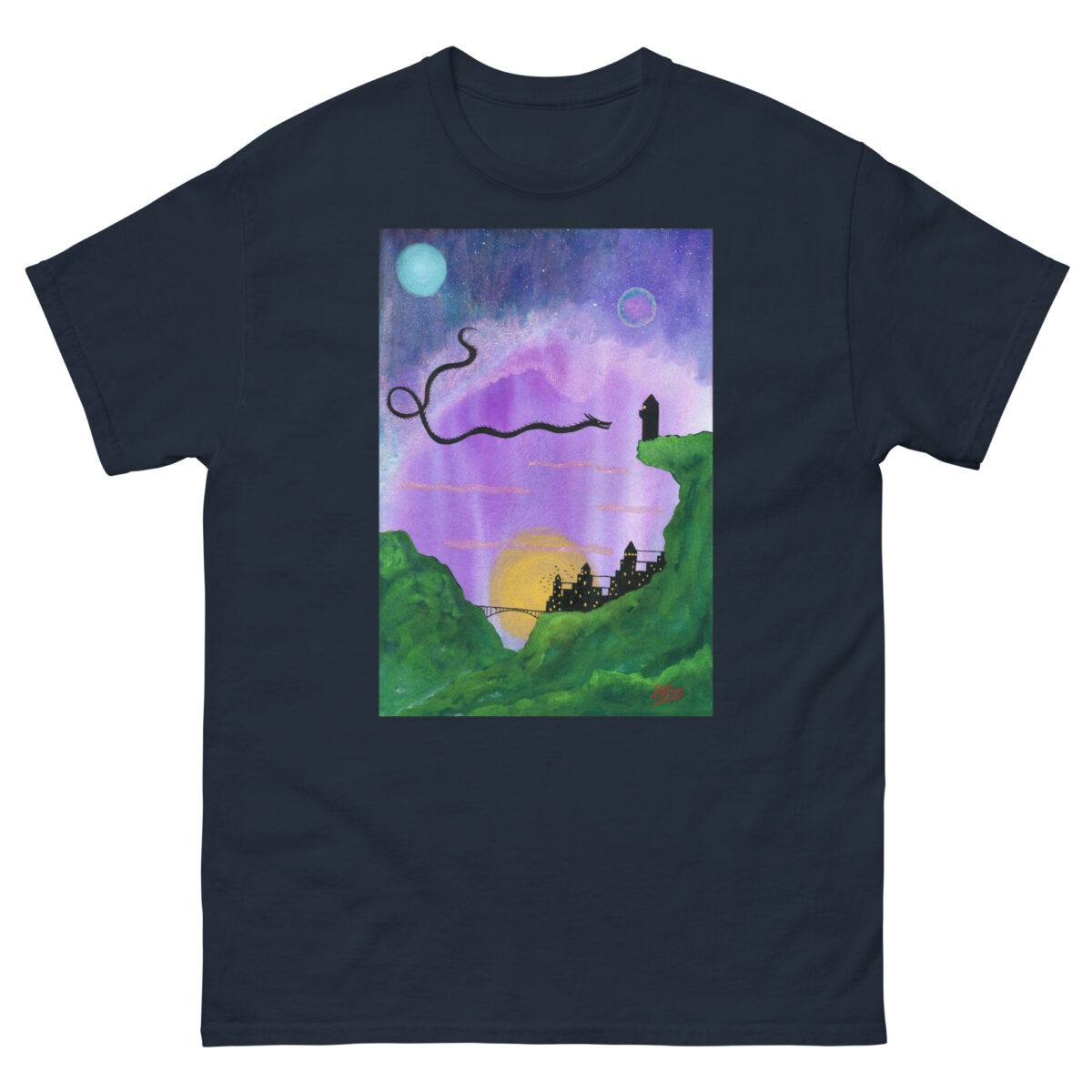 "Wyrm" Unisex classic tee - Image 3