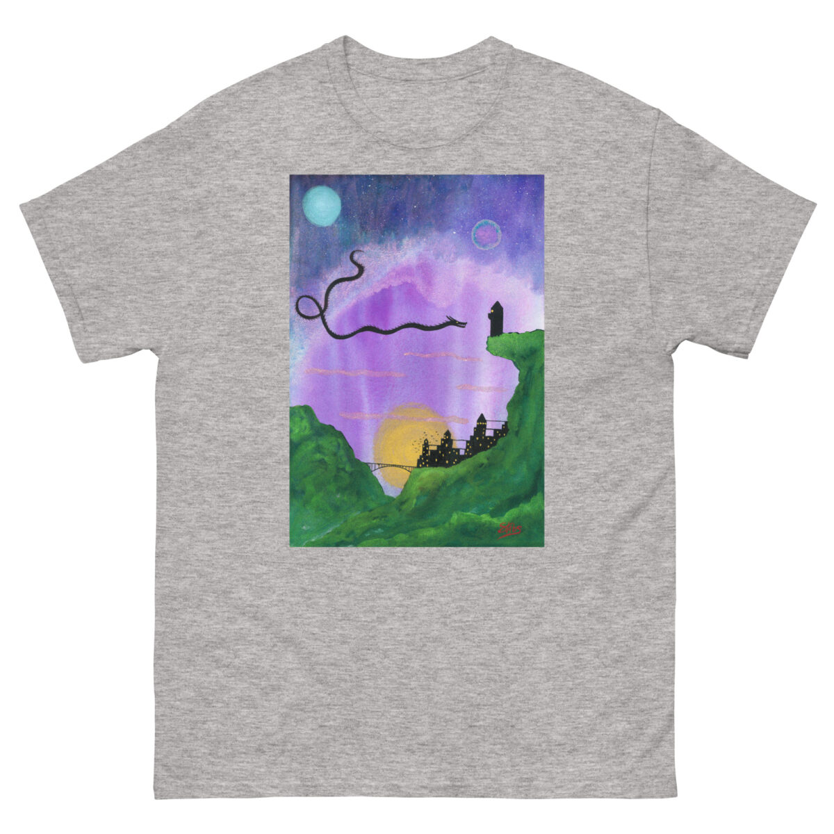 "Wyrm" Unisex classic tee - Image 10
