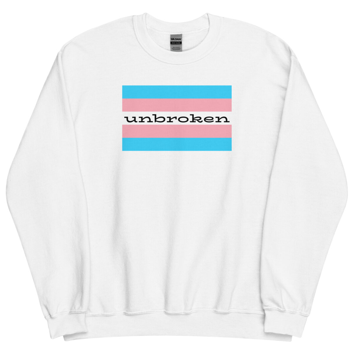 “unbroken”  Unisex Sweatshirt - Image 4